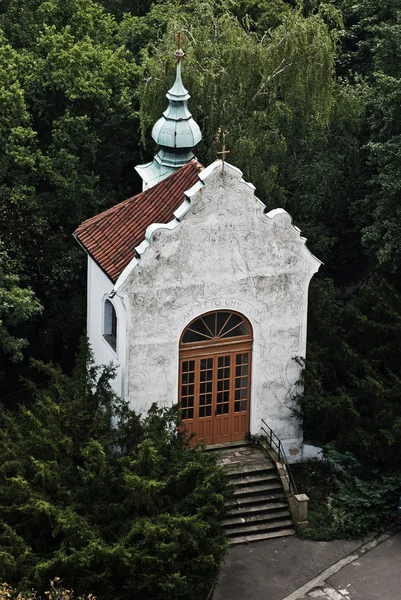 Kościół saint Wawrzyńca, Praga - kaplica — Zdjęcie stockowe