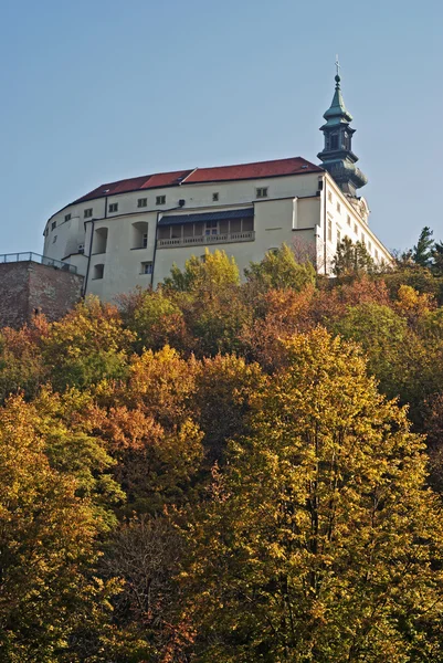 秋、スロバキアのニトラ城 — ストック写真