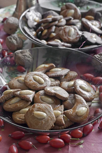 Biscuits au pain d'épice de Noël — Photo