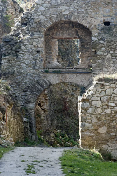 Tor zur Burg lietava — Stockfoto