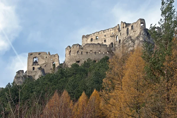 Ruiny zamku lietava — Zdjęcie stockowe