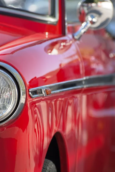 Rojo coche Vintage — Foto de Stock