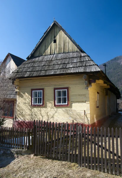 Vlkolinec landsby i Slovakia – stockfoto