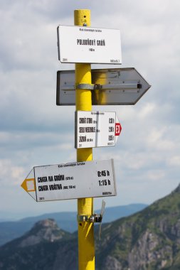 turist yön işaretleri