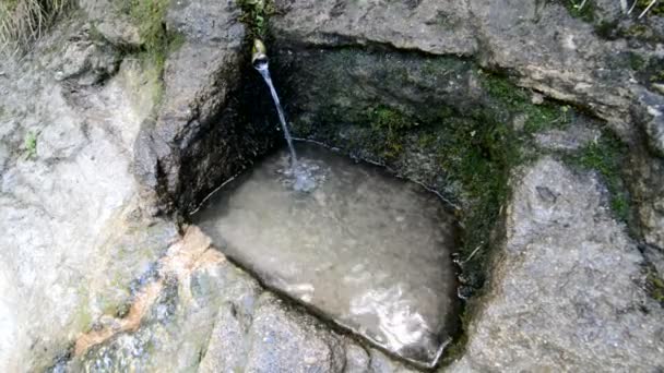 Водопостачання та водосховище — стокове відео