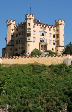 Almanya, Bavyera 'daki Hohenschwangau Kalesi