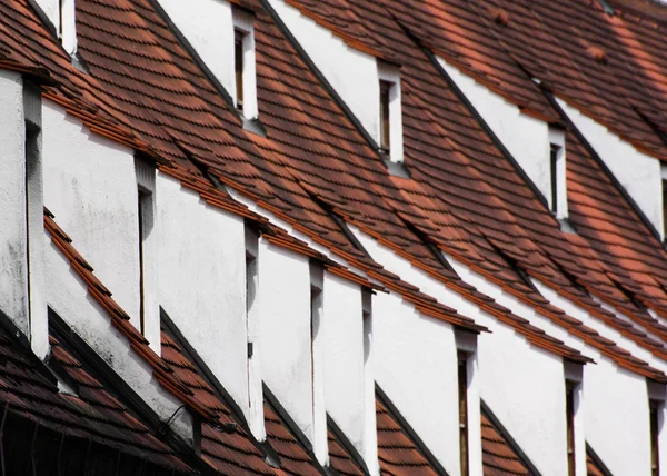 Janelas sótão — Fotografia de Stock