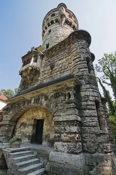 Lech, Almanya üzerindeki landsberg bir anne Kule (mutterturm) — Stok fotoğraf