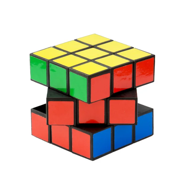 Cubo de rubik clássico — Fotografia de Stock