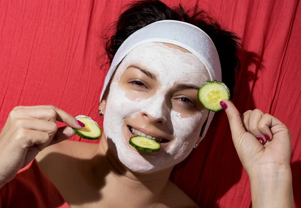 Natural face care — Stock Photo, Image