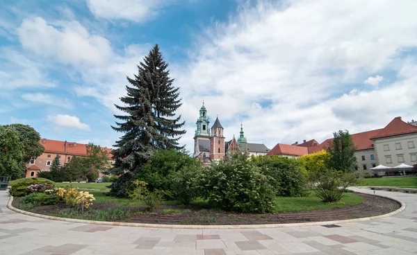 Wawel slott i Krakow — Stockfoto