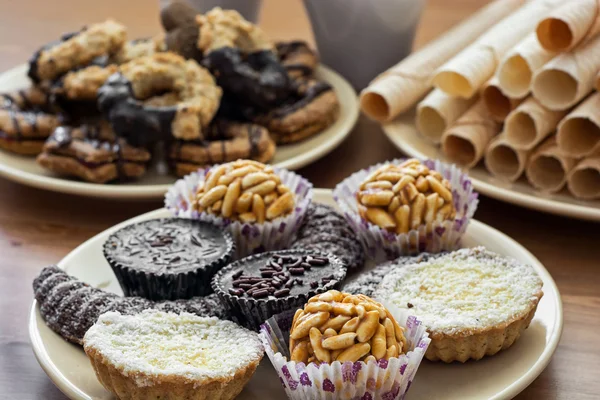 Collection of sweet pastries — Stock Photo, Image