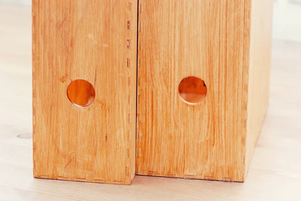 Dos carpetas de oficina de madera — Foto de Stock