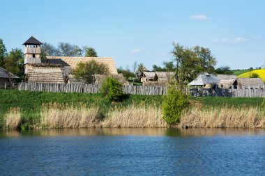 archeoskanzen mavi - büyük Moravyalı müstahkem yerleşim
