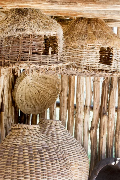 Wicker baskets — Stock Photo, Image