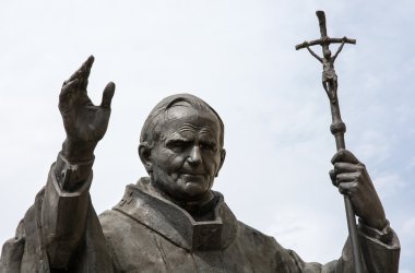 heykel Papa John paul II, nitra