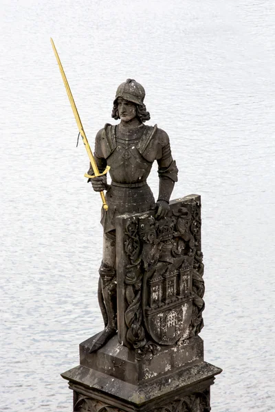 Bruncvik-Statue in Prag — Stockfoto