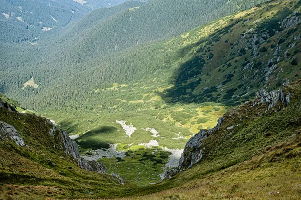 Paisaje Montañoso Baja Tatras República Eslovaca Tema Senderismo Escena Natural — Foto de Stock