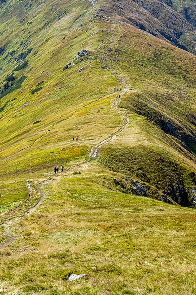 Χαμηλό Ορεινό Τοπίο Tatras Σλοβακία Θέμα Πεζοπορίας — Φωτογραφία Αρχείου