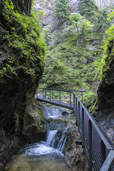 Janosik Holes Little Fatra Repubblica Slovacca Tema Escursionistico Scena Naturale — Foto Stock
