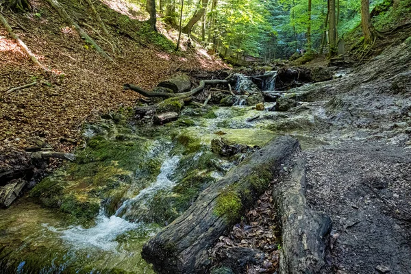 Janosik Holes Malá Fatra Slovenská Republika Turistický Motiv Sezónní Přírodní — Stock fotografie