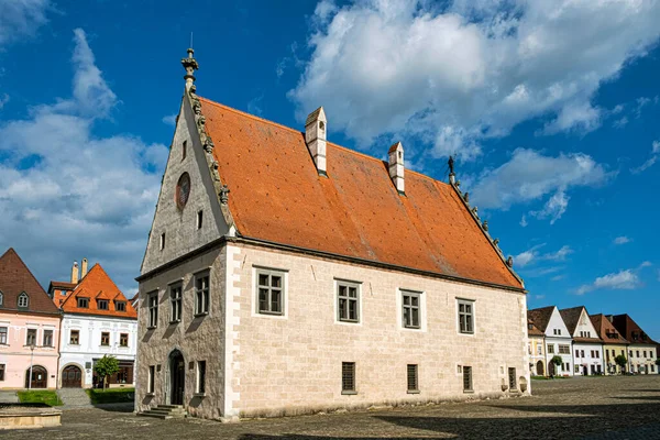 Eski Belediye Binası, Bardejov, Slovakya Cumhuriyeti. Dini mimari. Seyahat hedefi.