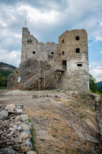 Kale Harabelerini Revize Slovakya Cumhuriyeti Seyahat Güzergahı Mimari Tema — Stok fotoğraf