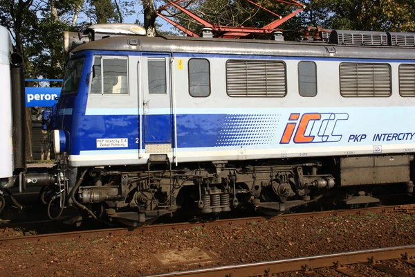 Train in station — Stock Photo, Image