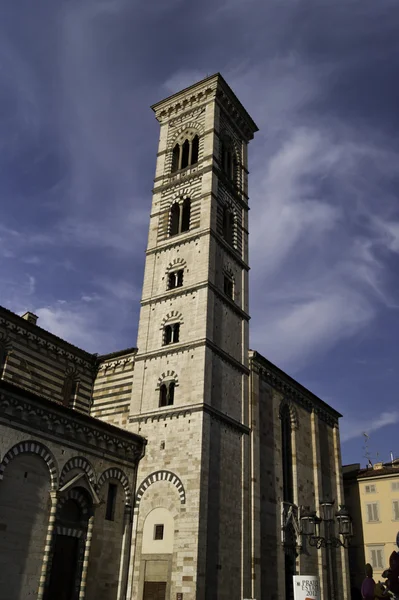 Bell tower prato — Stockfoto