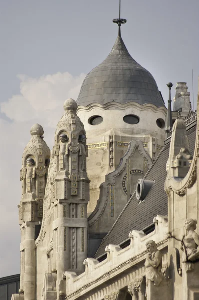 Detail van gresham palace dak — Stockfoto