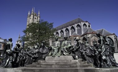 van eyck kardeşler jan anıt ve hubert