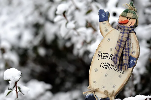 Snowman — Stock Photo, Image