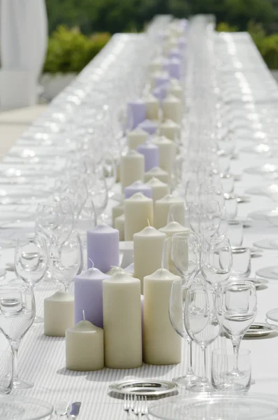 Wedding table — Stock Photo, Image