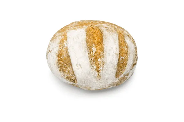 Fresh Loaf Bread White Background — Stock Photo, Image