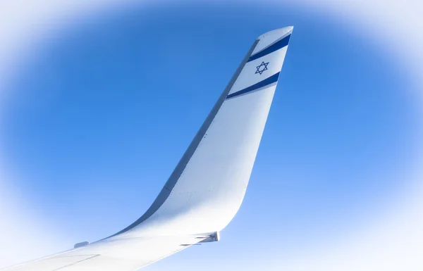 Israelisk flagga — Stockfoto