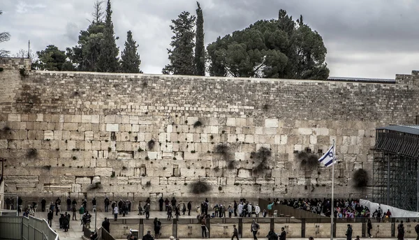 El Muro de los Lamentos — Foto de Stock