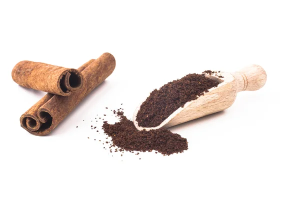 Cinnamon and Coffee — Stock Photo, Image