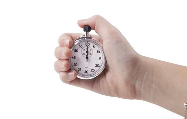 Kronometre holding — Stok fotoğraf