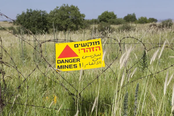 Danger Mines — Stock Photo, Image