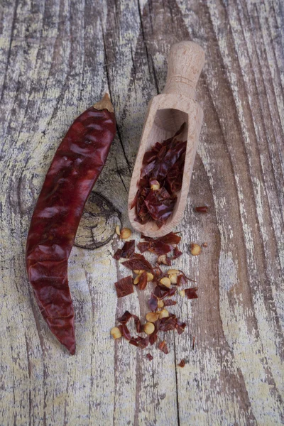 Sušenými chilli pepper — Stock fotografie