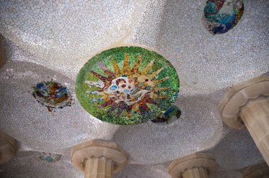 park guell birkaç mozaik mimarisi