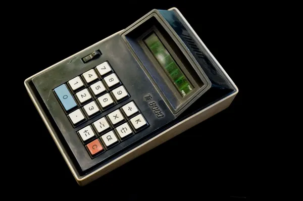Calculadora de tipo antigo — Fotografia de Stock