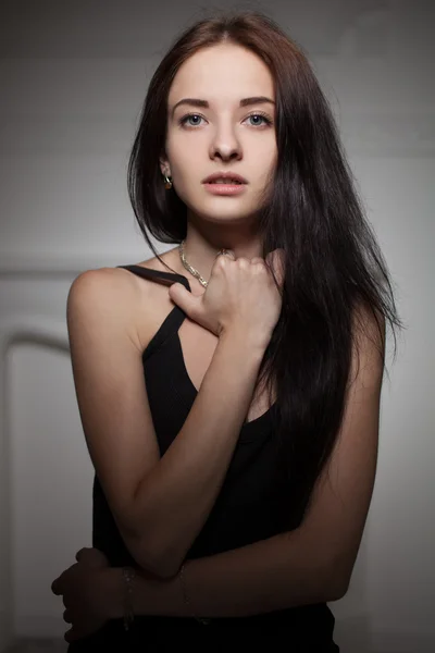 Bir kızın portresi.