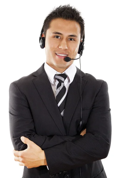 Call center operator — Stock Photo, Image