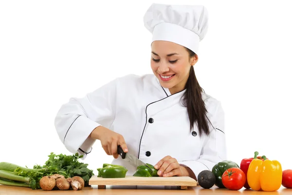 Female chef — Stock Photo, Image