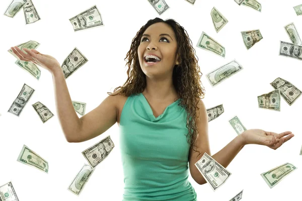 Its raining money — Stock Photo, Image