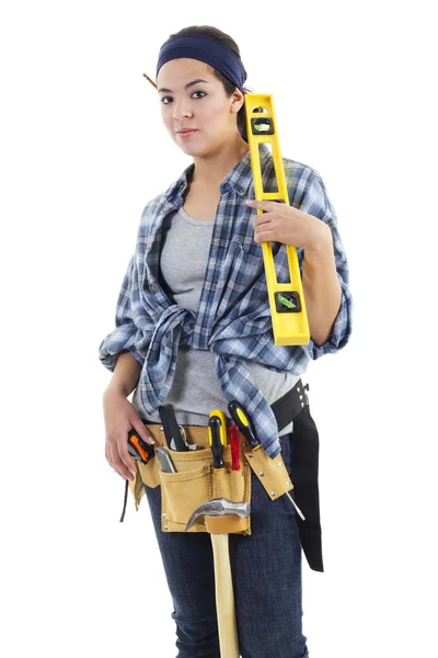 Reparwoman — Stockfoto