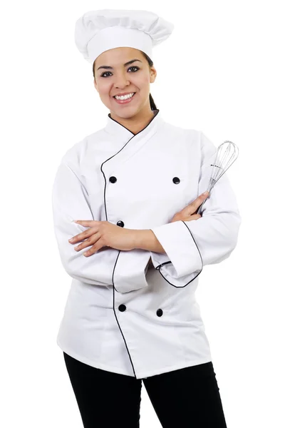 Chef donna — Foto Stock