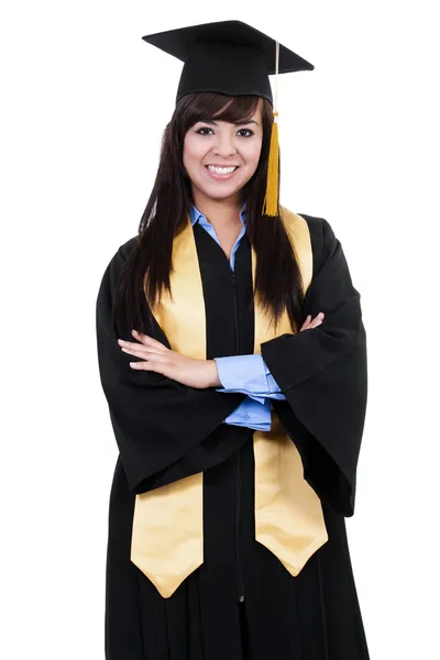 Licenciatura feminina — Fotografia de Stock