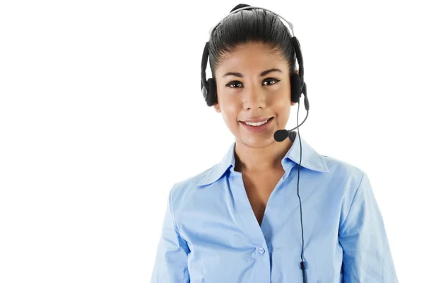 Call center operator — Stock Photo, Image